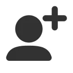 User Add SVG Icon